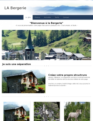 template-Gîte Montagne